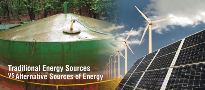 Traditional Energy Sources VS Alternative sources of energy