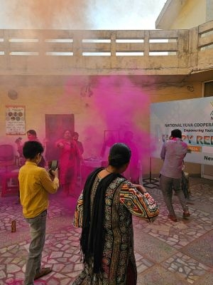 Holi Milan Celebration-2024 organized at NYCS Kovida Skill Development Centre 1